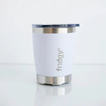 Mini Sipper Tumbler cups Fridgy Arctic White 