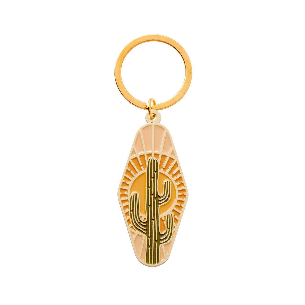 Cactus Enamel Keychain: Loose cai & jo 