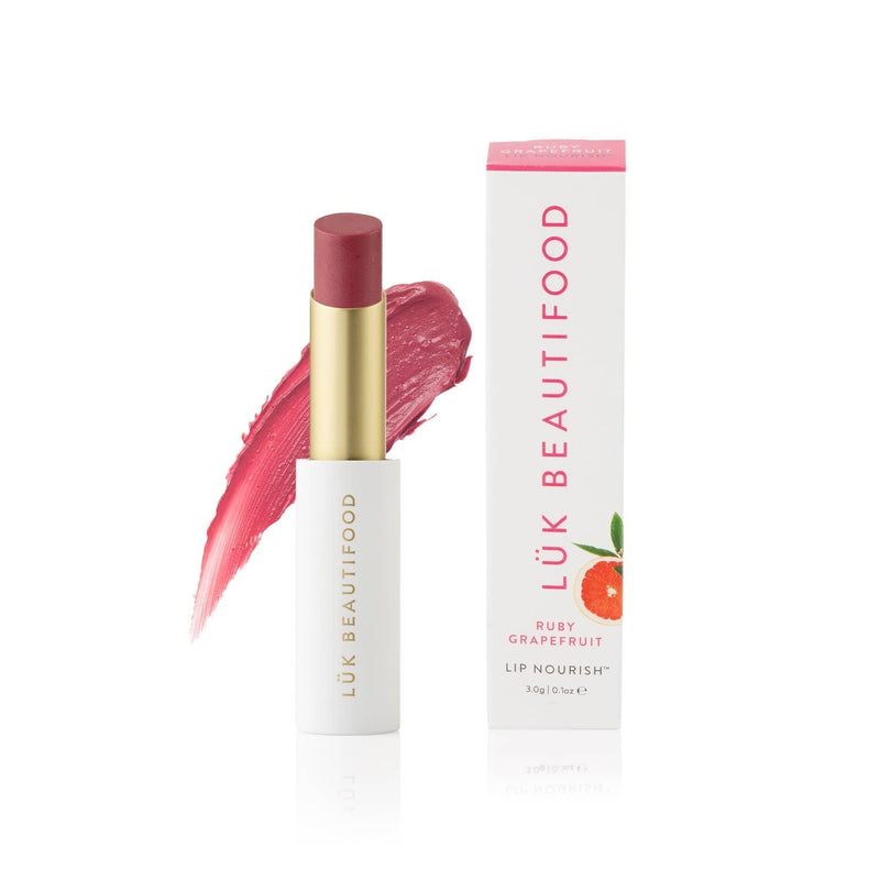 Lip Nourish Lipstick Lipstick LUK Beautifood Ruby Grapefruit 