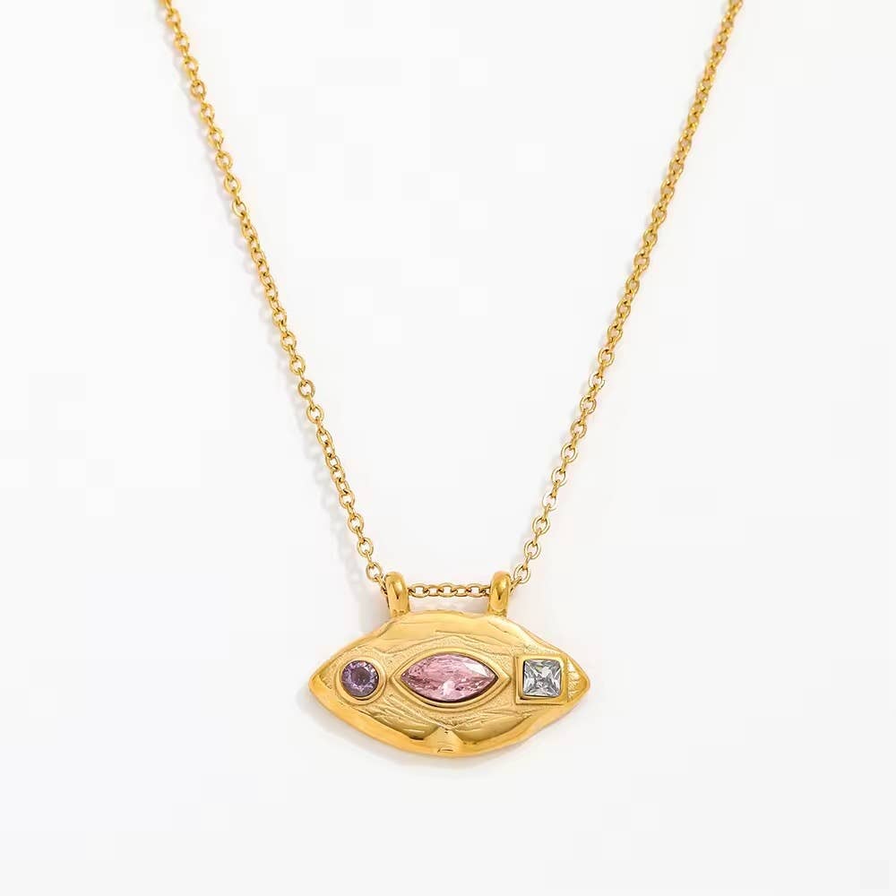 Eye Pendant Necklace Sea Soul Home 