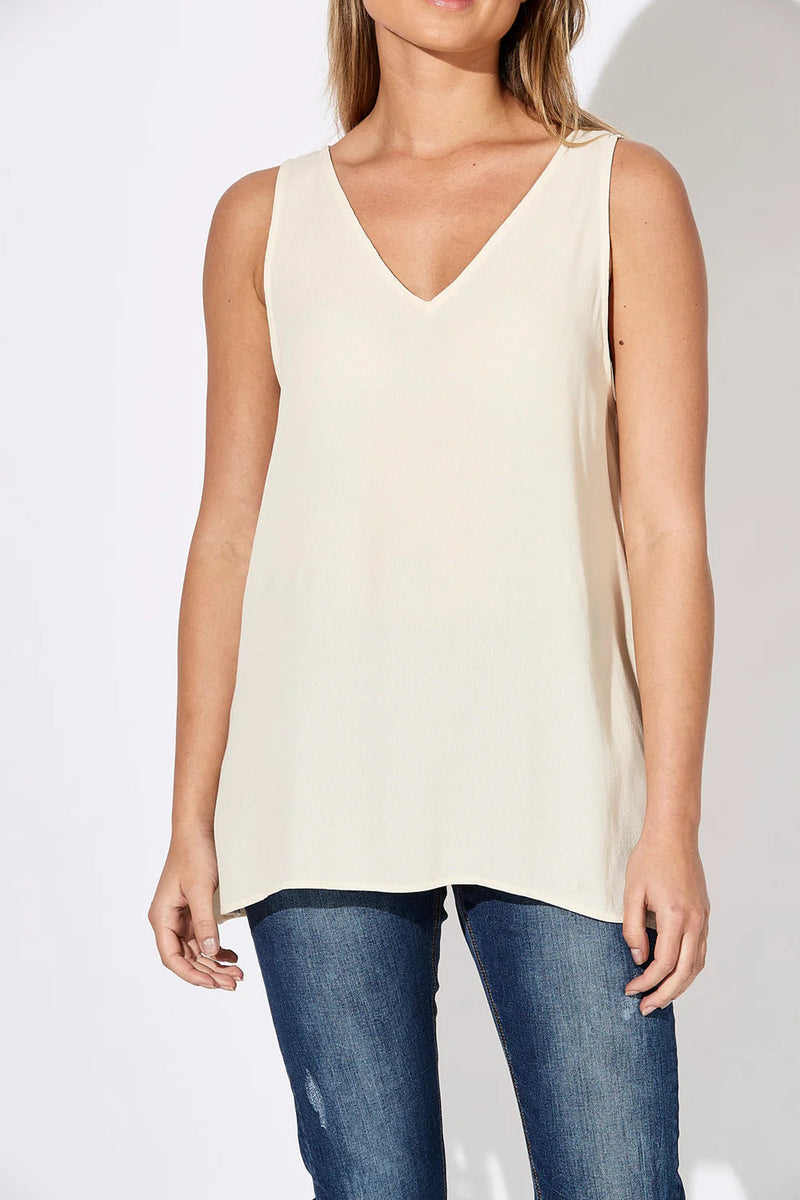 Basic Tank - Bisque Top Eb & Ive 