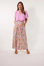 Botanical Pant - Sunset Hydrangea Pants Isle Of Mine 