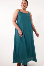 Gala Maxi - Teal Dress Isle Of Mine 