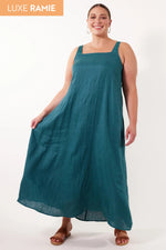 Gala Maxi - Teal Dress Isle Of Mine 