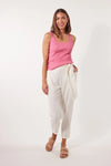 Pavilion Tank - Camelia Cardigan Isle Of Mine 