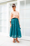 Tisane Stripe Tshirt - Sherbet Top Isle Of Mine 