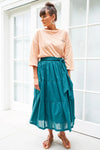 Tisane Stripe Tshirt - Sherbet Top Isle Of Mine 
