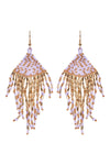 Soiree Tassel Earring Earrings Isle Of Mine Lilac 