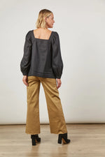 Panorama Top - Onyx Blouse Isle Of Mine 