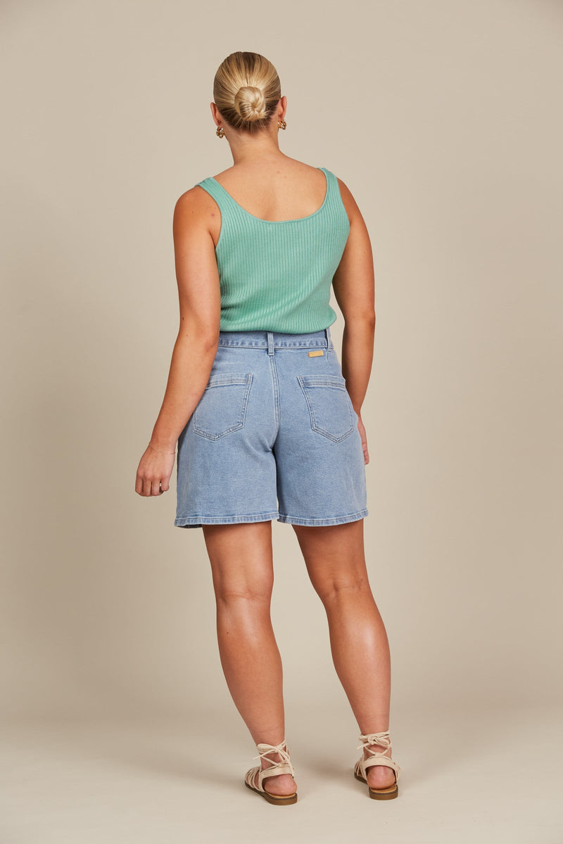 Margot Denim Short - Stellar Shorts Isle Of Mine 