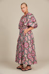 Remi Maxi - Olive Fleuron Dress Isle Of Mine 