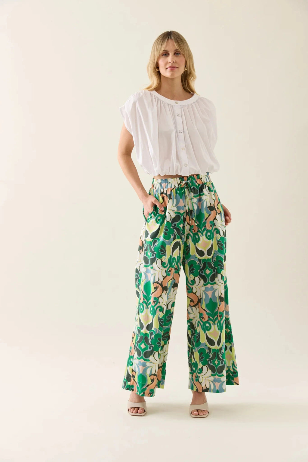 Aurora Pant - Paisley Pants Isle Of Mine 