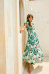 Aurora Frill Tank Dress - Paisley Dress Isle Of Mine 