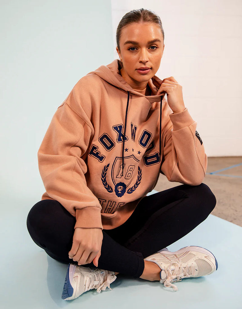 Varsity Hoody Jumper Foxwood 