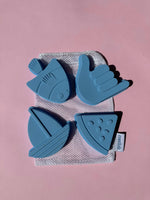 Shelly Beach Sand Moulds: Rose Pink Coast Kids 