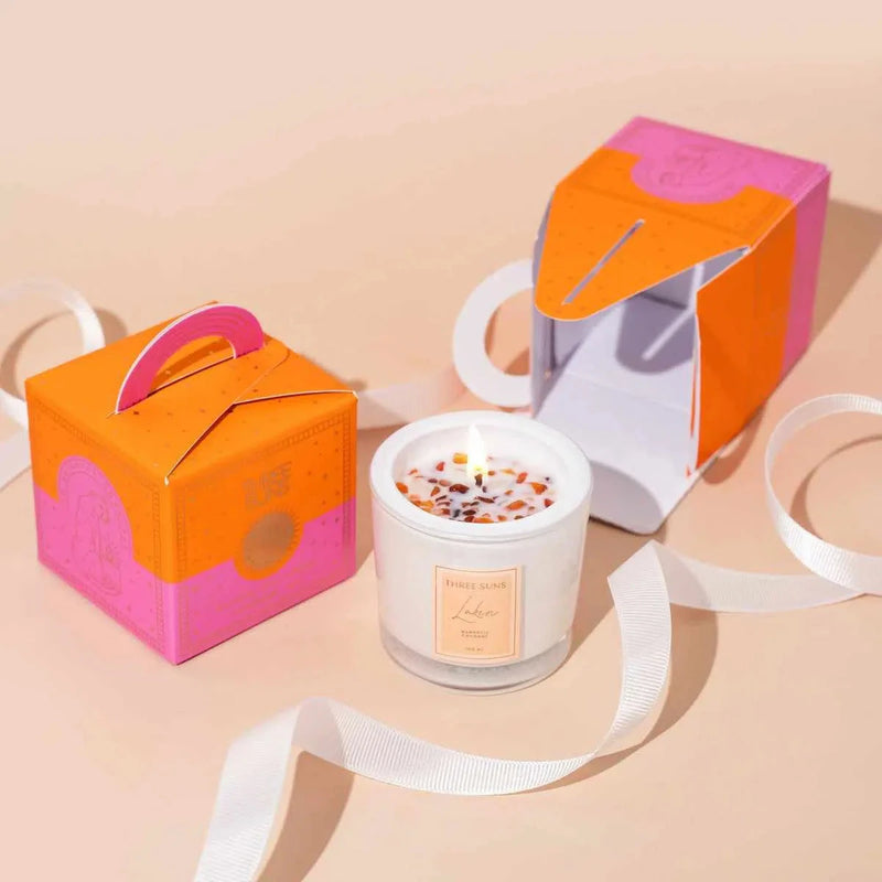 60G CANDLE ORNAMENT GIFTBOX Candles Three Suns 