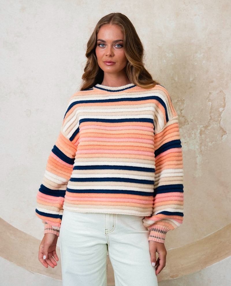 Sweet Treat Sweater - Multi Knit Ebby & I 