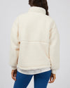 Amara Quarter Zip Teddy Jumper All About Eve 