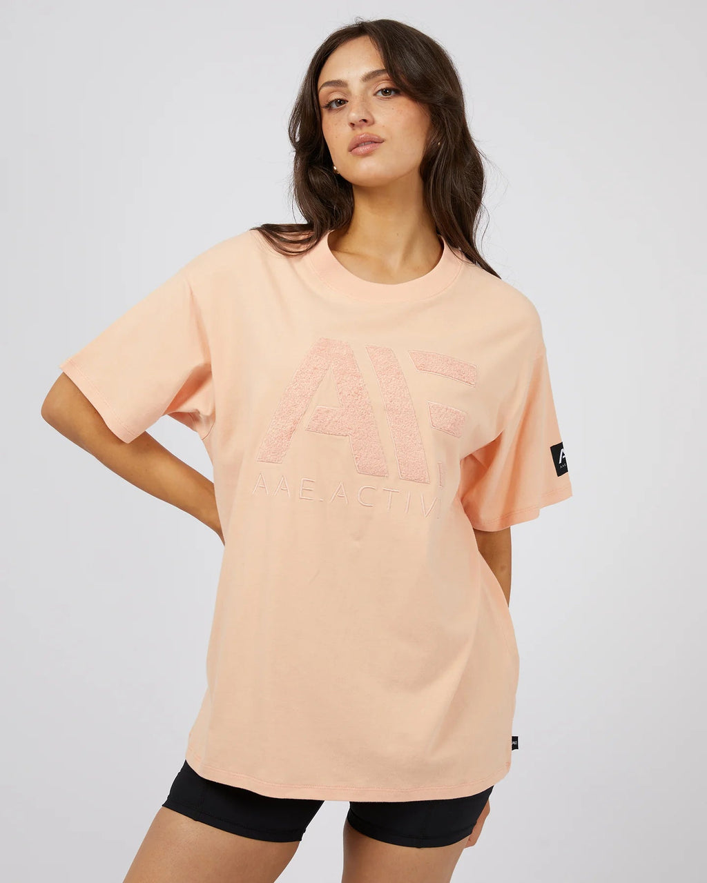 Base Active Tee Peach Tee All About Eve 