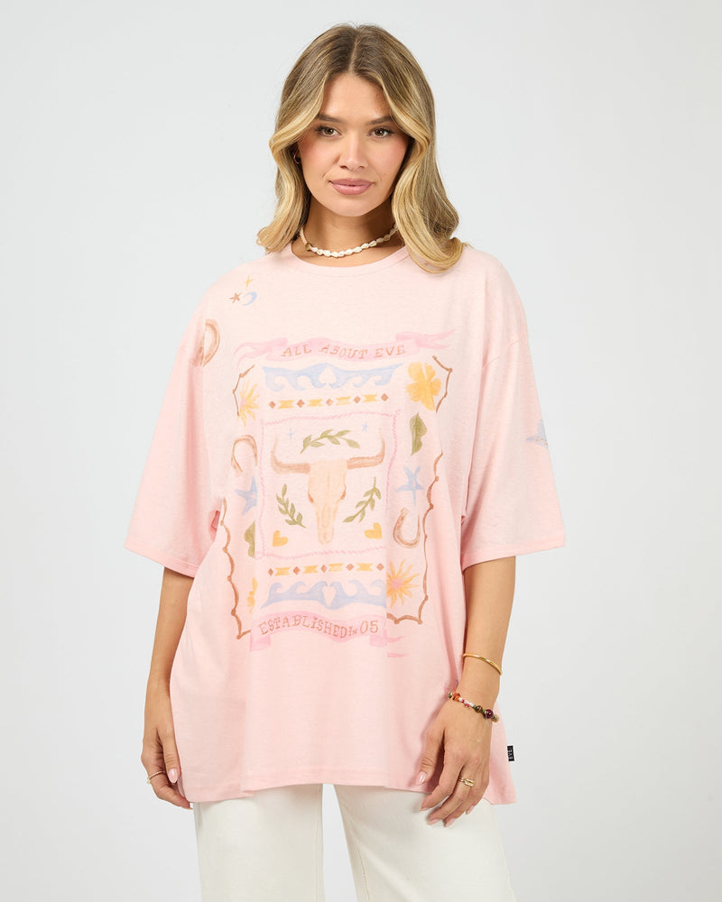 Aloha Howdy Oversized Tee Tee All About Eve 