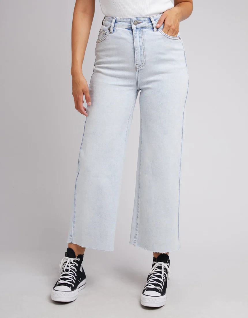 Charlie High Rise Wide Leg Jeans All About Eve 