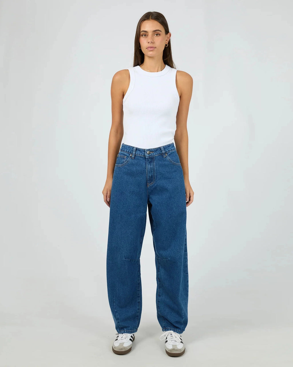 Hallie Barrell Leg Jean - Denim Pants All About Eve 