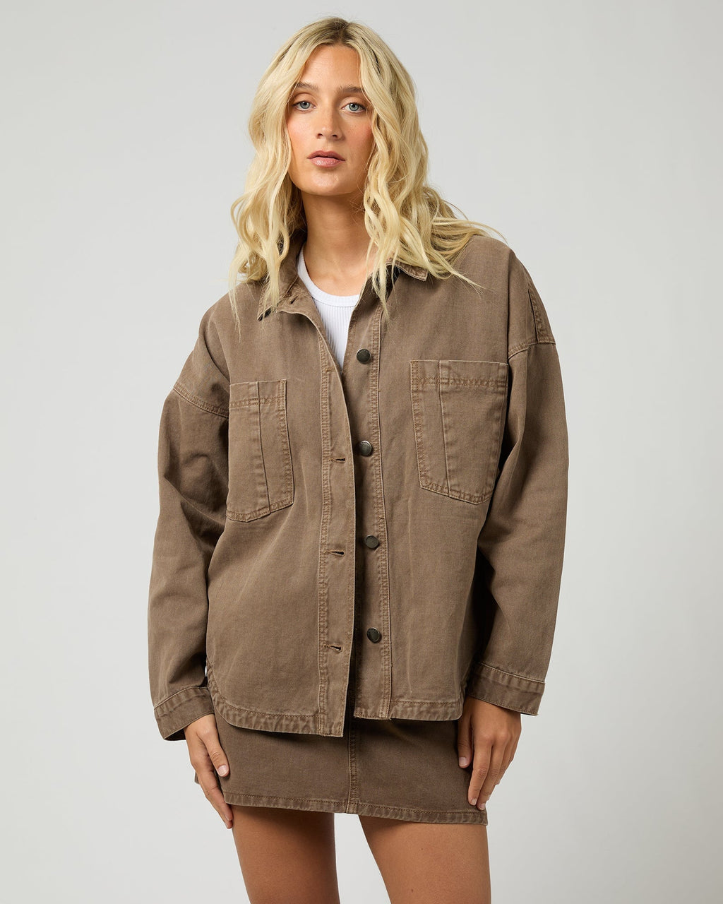 Dale Shacket - Cocoa Jacket All About Eve 