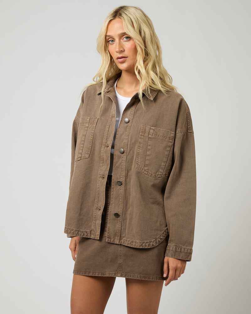 Dale Shacket - Cocoa Jacket All About Eve 