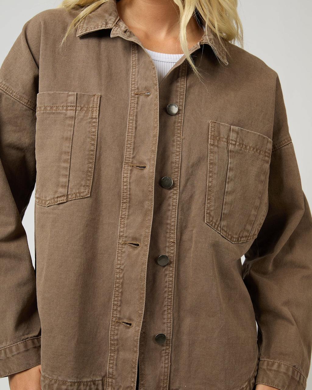 Dale Shacket - Cocoa Jacket All About Eve 