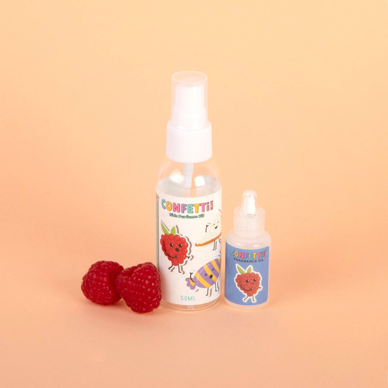 Raspberry Mini Perfume Making Kit Confetti Blue 