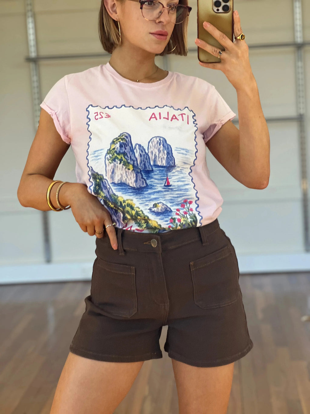 That 70's Short - Chocolate Shorts Country Denim 