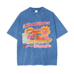 Caravan Baddie Oversized Tee - Blue Tee Maku 