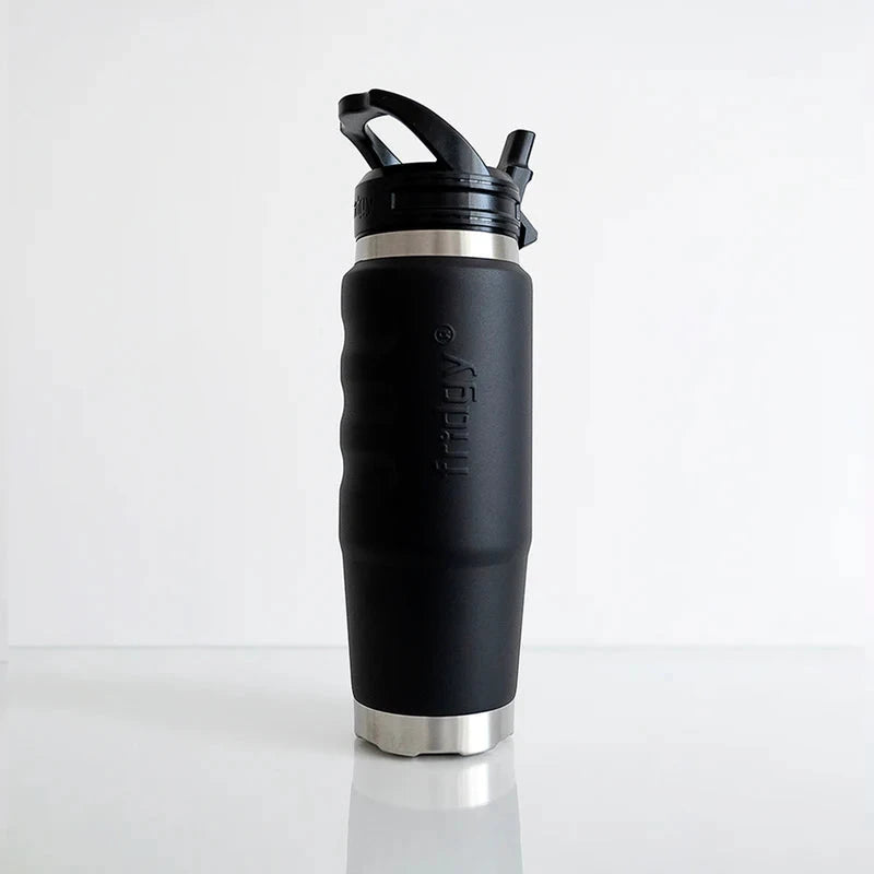 Fridgy Cruise™ Range - 750ml Water Bottle cups Fridgy Black 