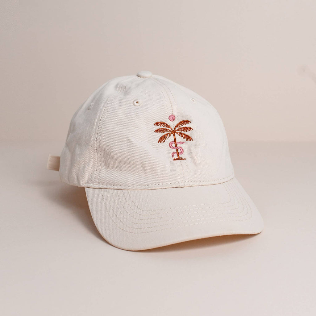 Palm Embroidered Cap cai & jo 