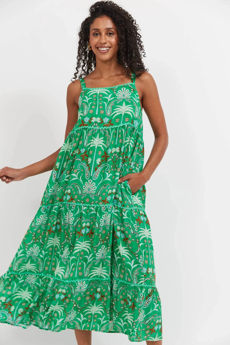 Haiti Tank Maxi Dress - Palms Dress Haven 