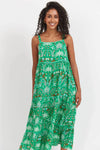 Haiti Tank Maxi Dress - Palms Dress Haven 