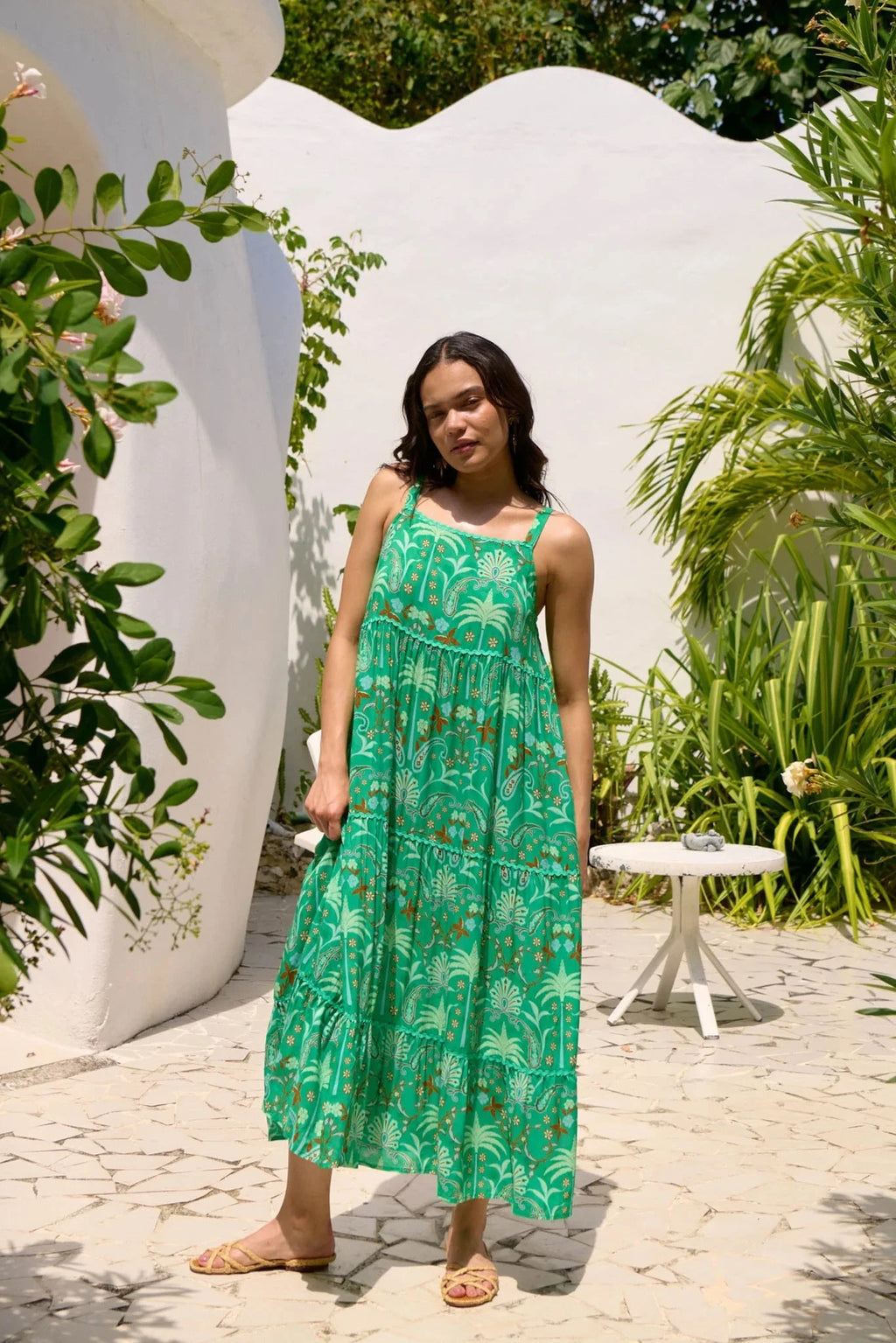 Haiti Tank Maxi Dress - Palms Dress Haven 
