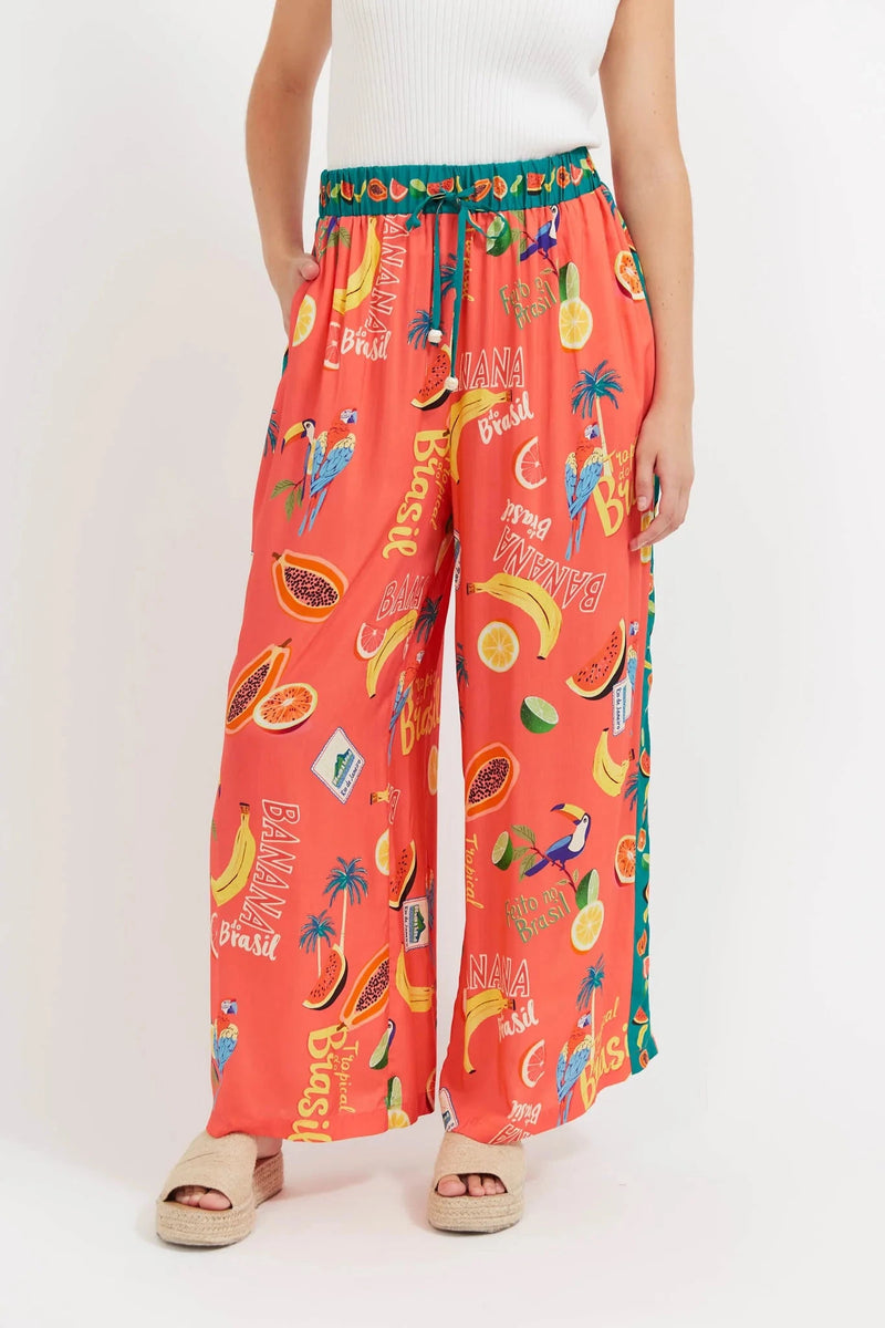 Cabana Pant - Brasil Coral Dress Haven 