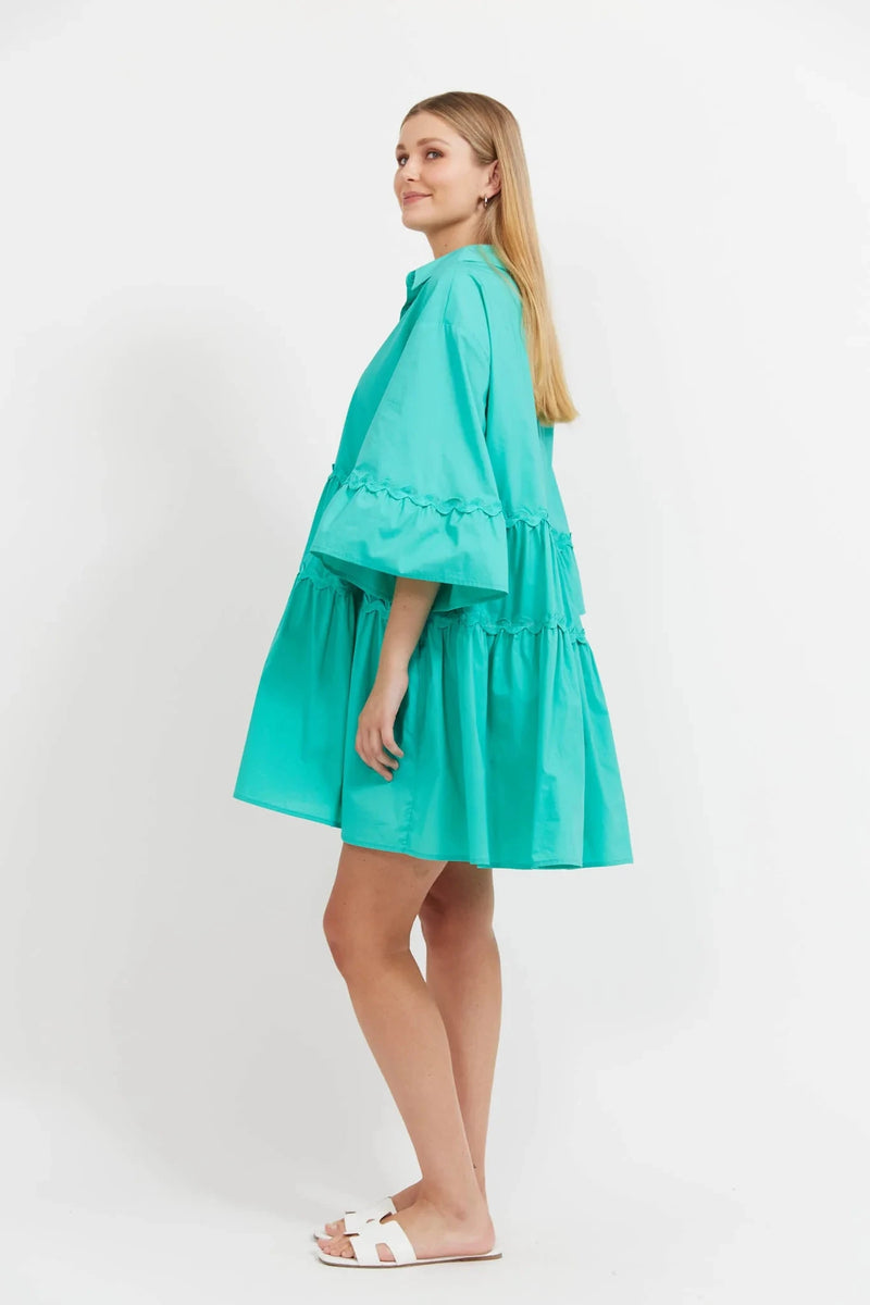 Brasilia Relaxed Dress - Mint Dress Haven 