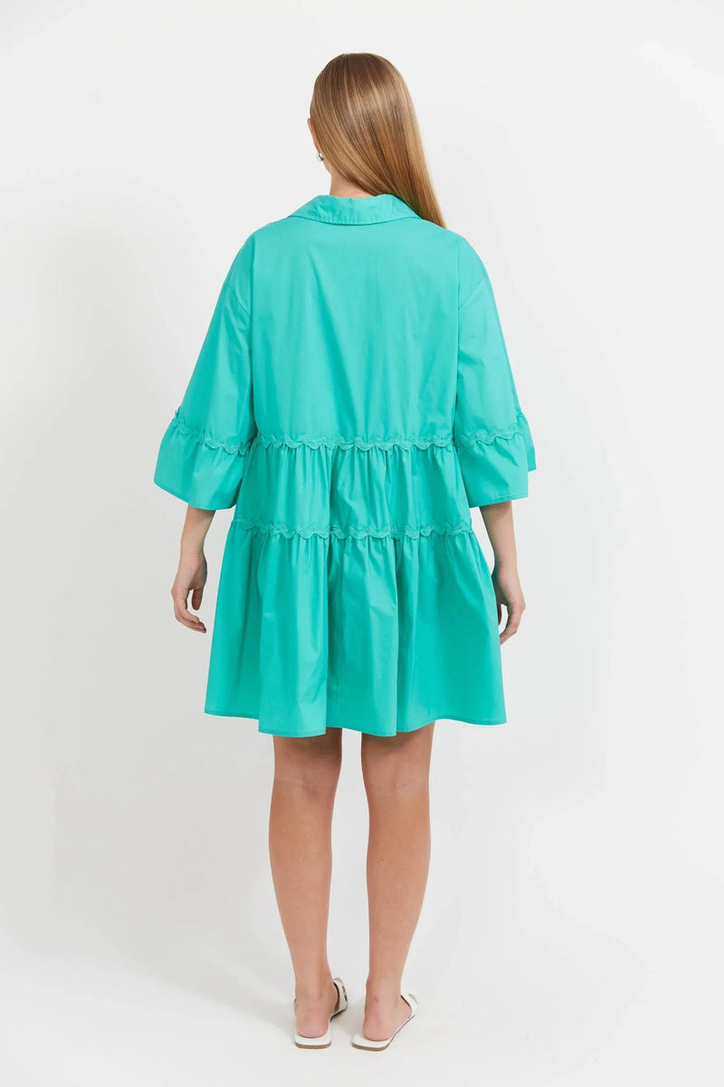Brasilia Relaxed Dress - Mint Dress Haven 