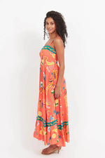 Cabana Tank Maxi Dress - Brasil Coral Dress Haven 