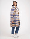 Cove Check Coat Jacket Elm 