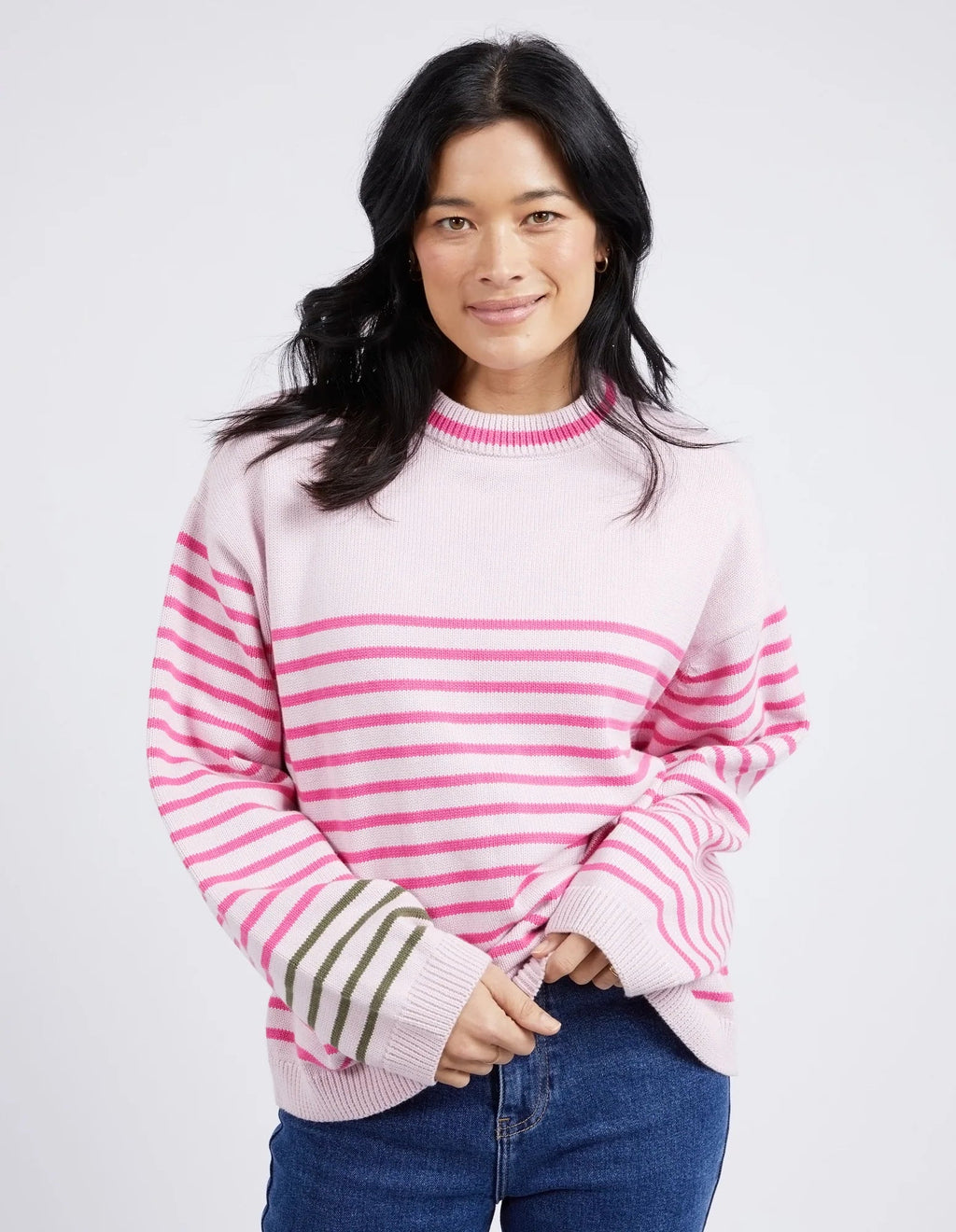 Penny Stripe Knit - Pink Jacket Elm 