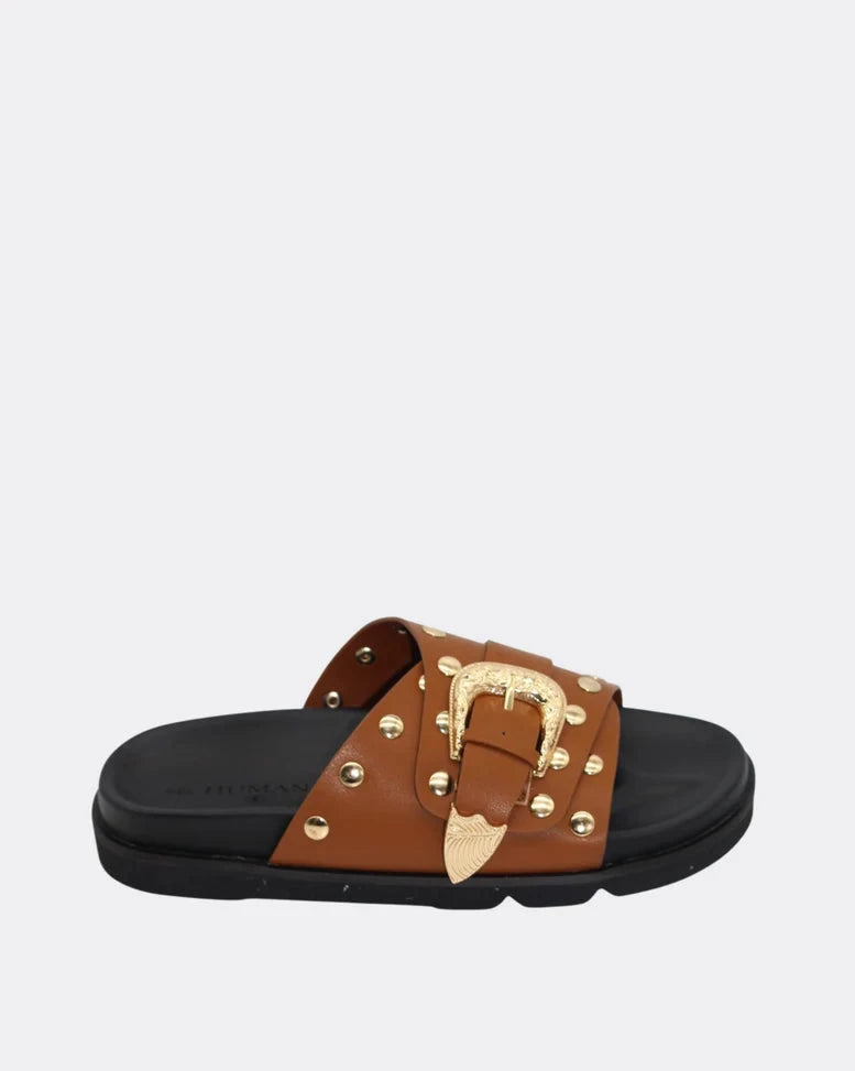 Aria Slide - Tan Shoes Human 