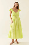 Aurora Frill Tank Dress - Pomelo Dress Isle Of Mine 