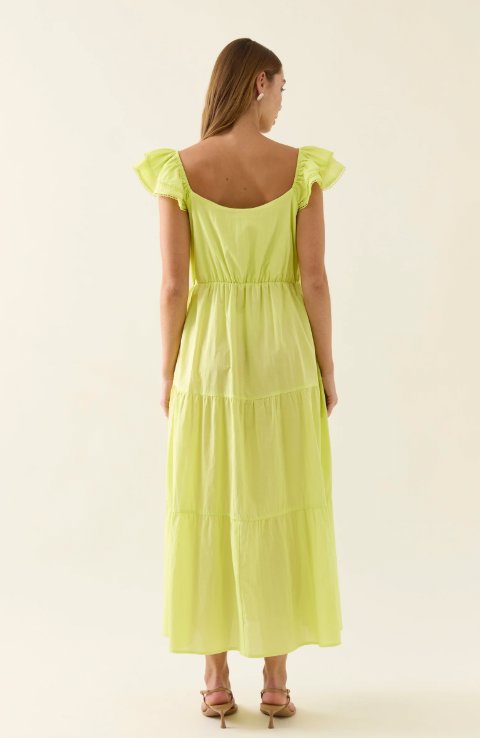 Aurora Frill Tank Dress - Pomelo Dress Isle Of Mine 