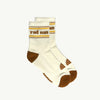 Rad Nan Organic Cotton Crew Sock Single - Natural Socks Banabae 