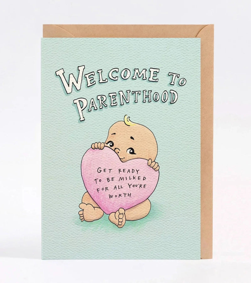 Milked Card Cards Wally Paper Co 
