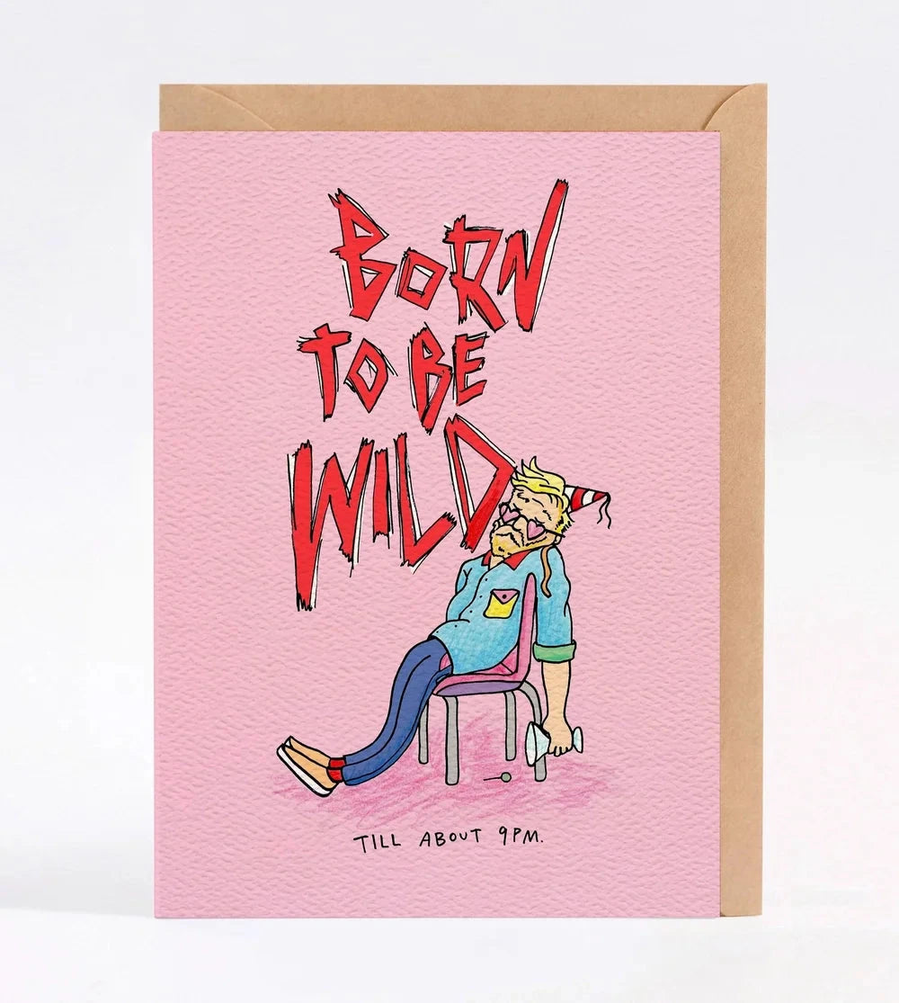 Born to be Wild Card Cards Wally Paper Co 