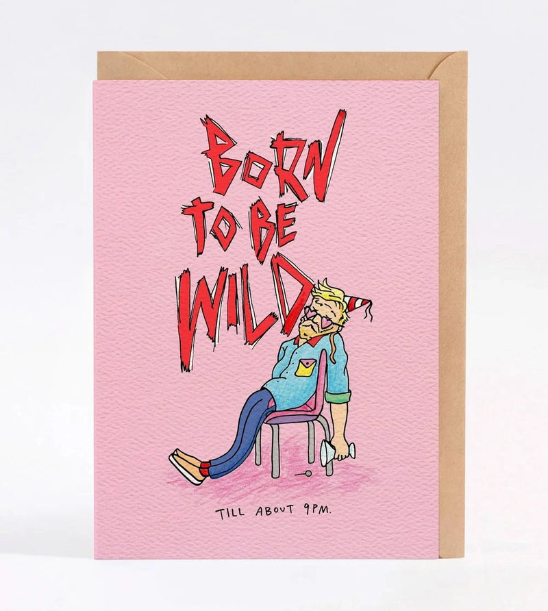 Born to be Wild Card Cards Wally Paper Co 